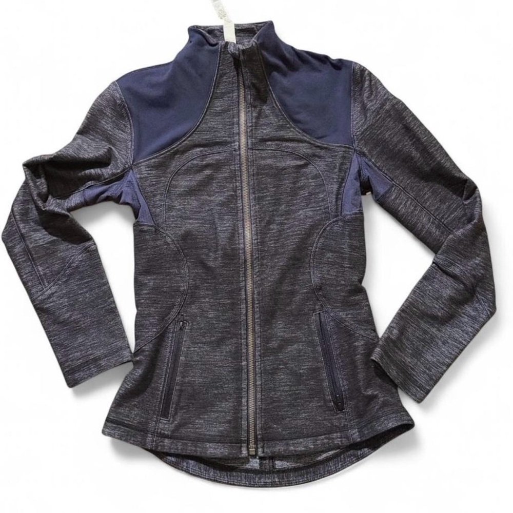 Lululemon Gray and Navy Jacket size 4